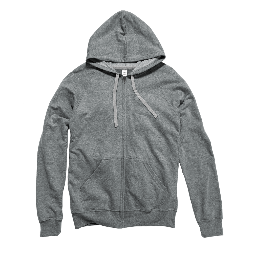 
                  
                    Unisex Heathered Full Zip Hoodie
                  
                