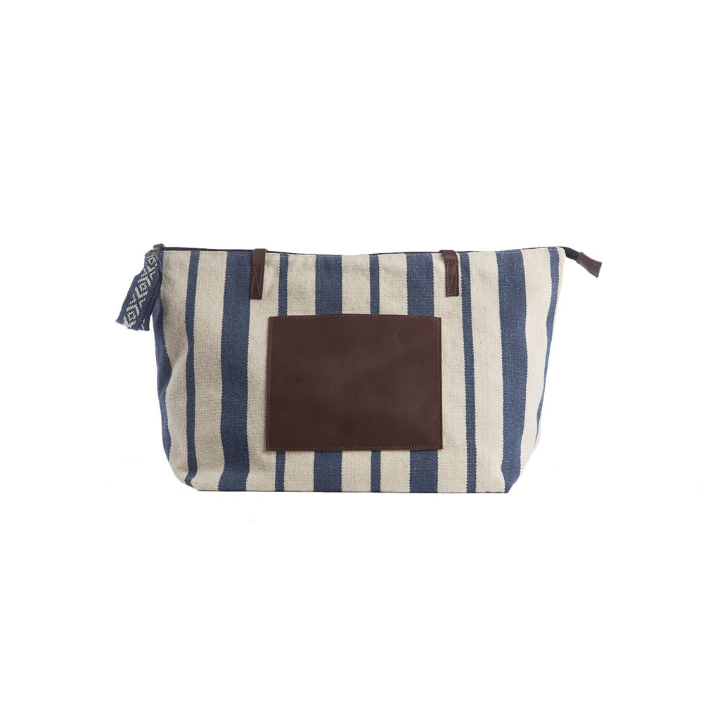 Catchall Shoulder Bag in Azure