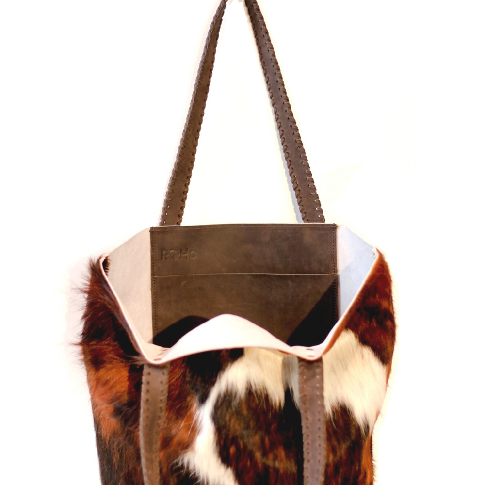 Tsavo Tote Black/Brown/White