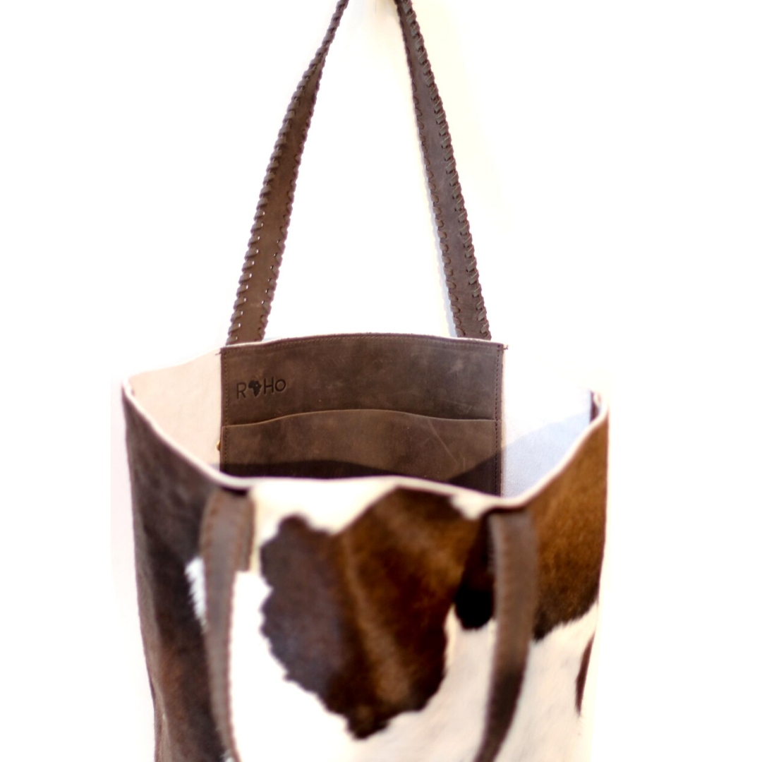 
                  
                    Tsavo Tote Dark Brown/White
                  
                