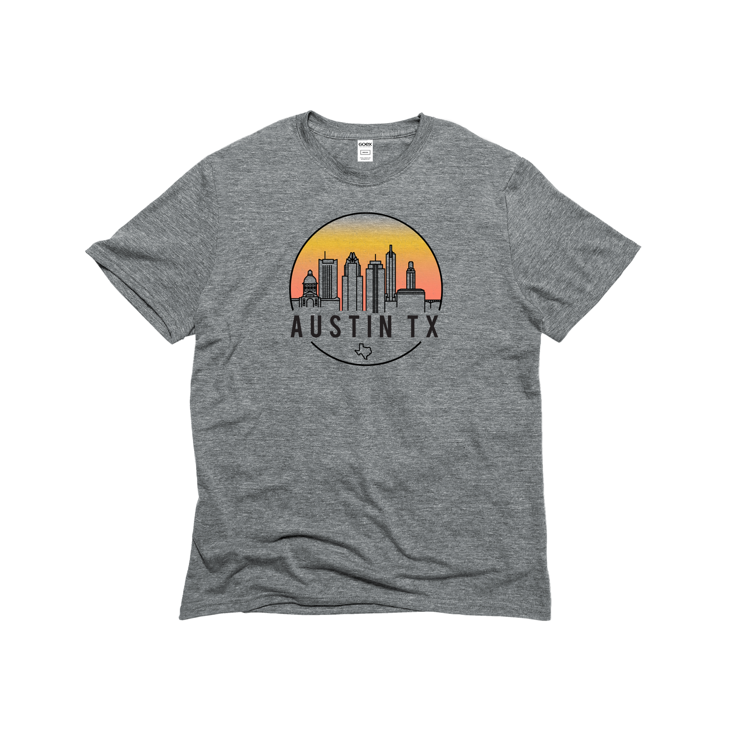 
                  
                    Austin Skyline Unisex Eco-Triblend Tee
                  
                