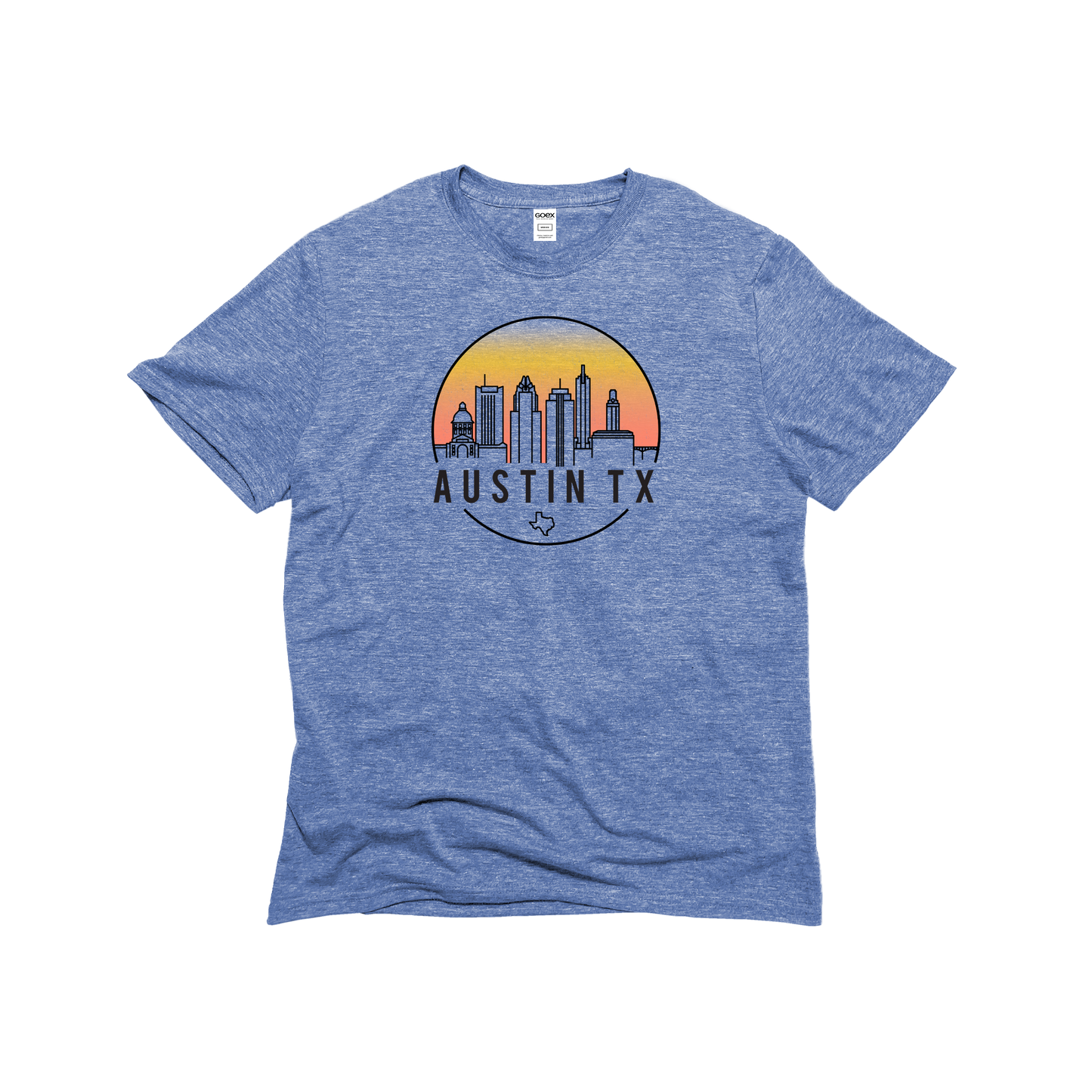 
                  
                    Austin Skyline Unisex Eco-Triblend Tee
                  
                