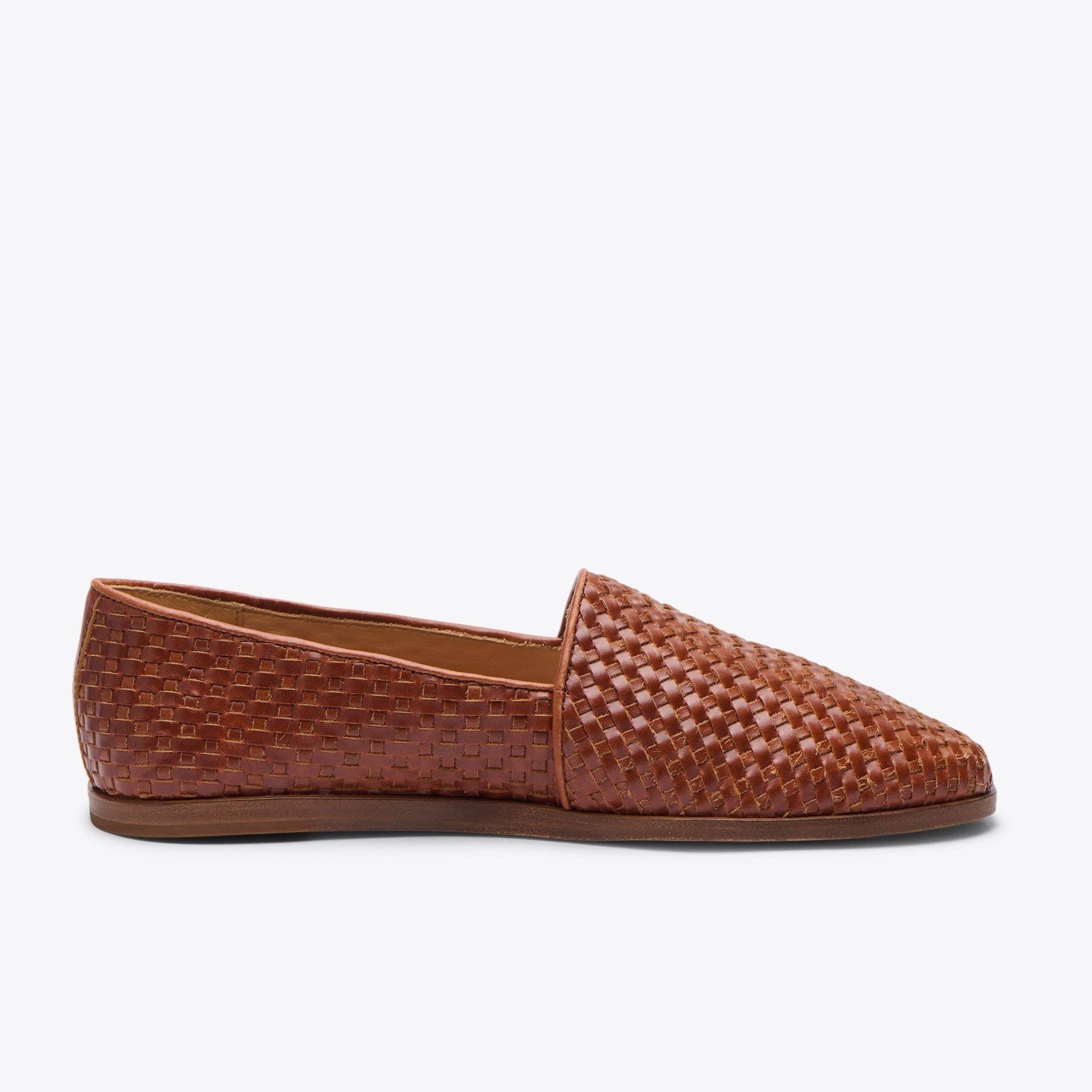 Alejandro Woven Slip On Woven Brandy