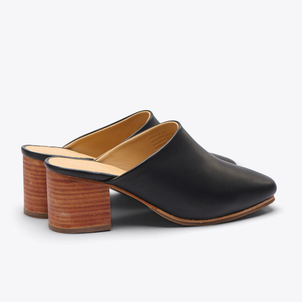 
                  
                    All-Day Heeled Mule Black
                  
                