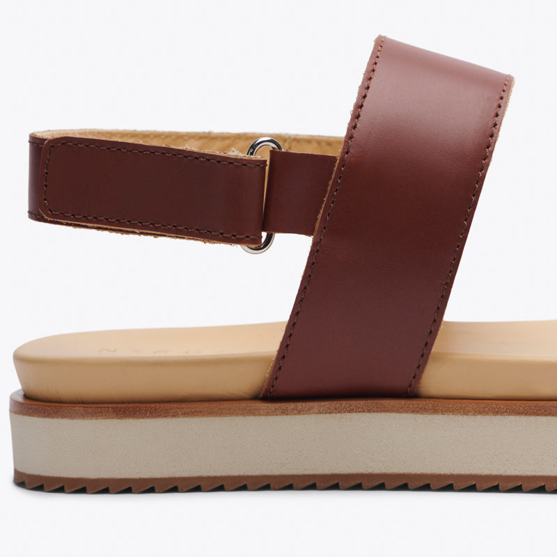 
                  
                    Go-To Flatform Sandal Brandy
                  
                