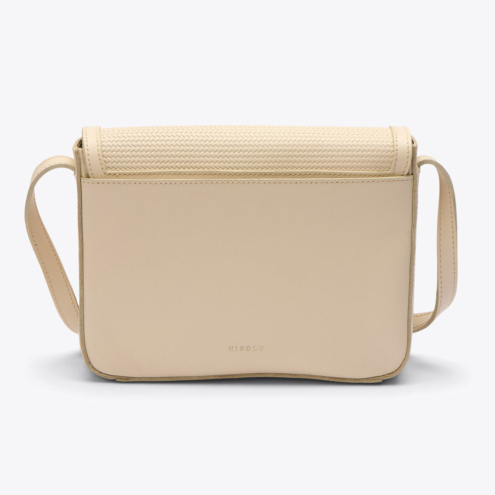 
                  
                    Clara Crossbody Woven Bone
                  
                