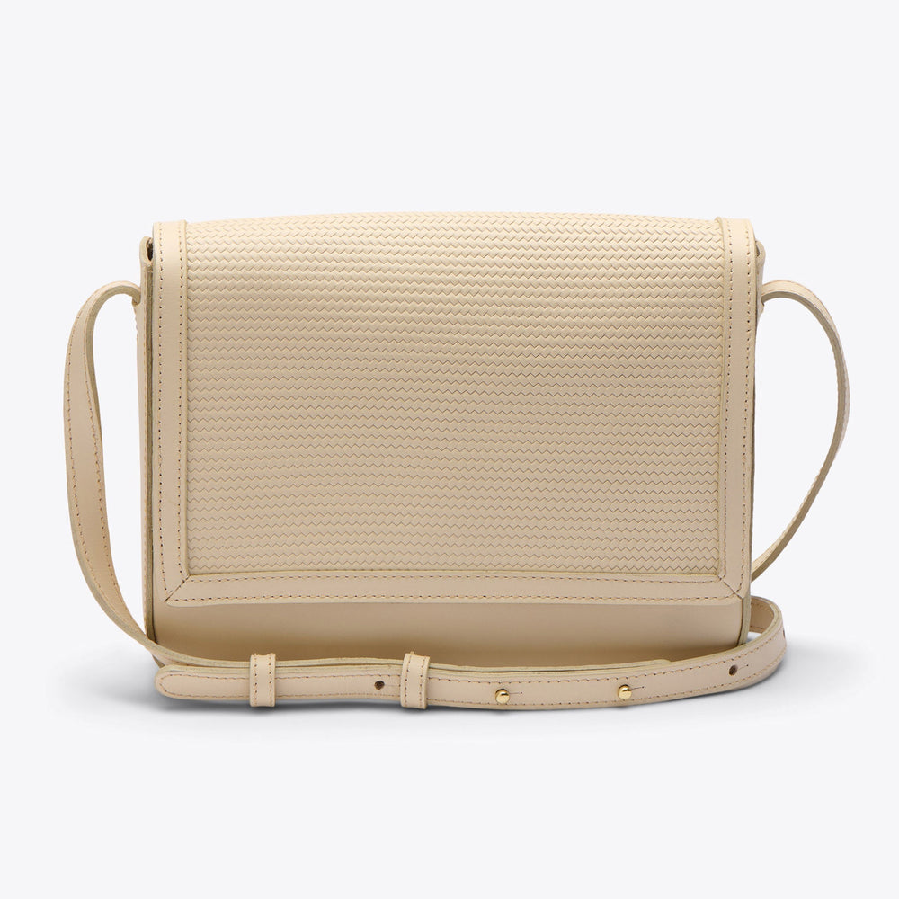 
                  
                    Clara Crossbody Woven Bone
                  
                