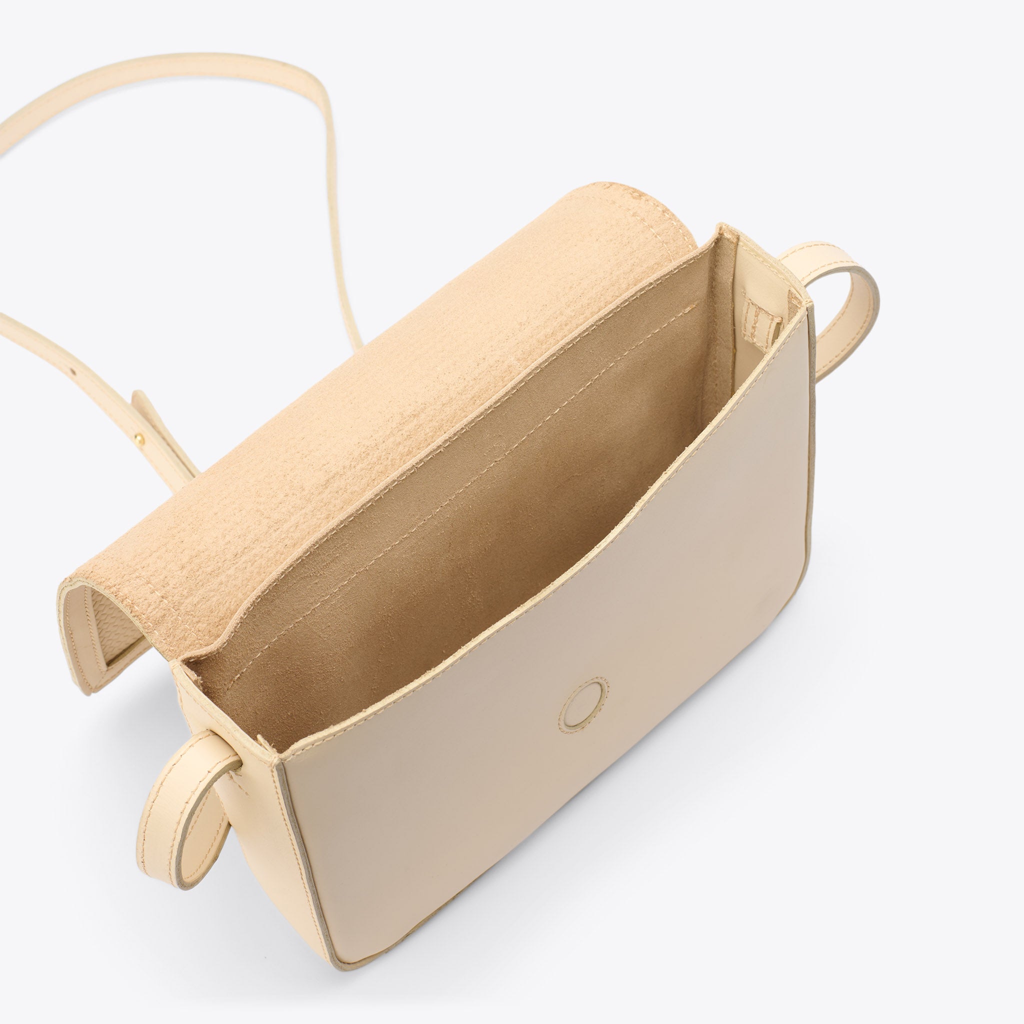 Clara Crossbody Woven Bone