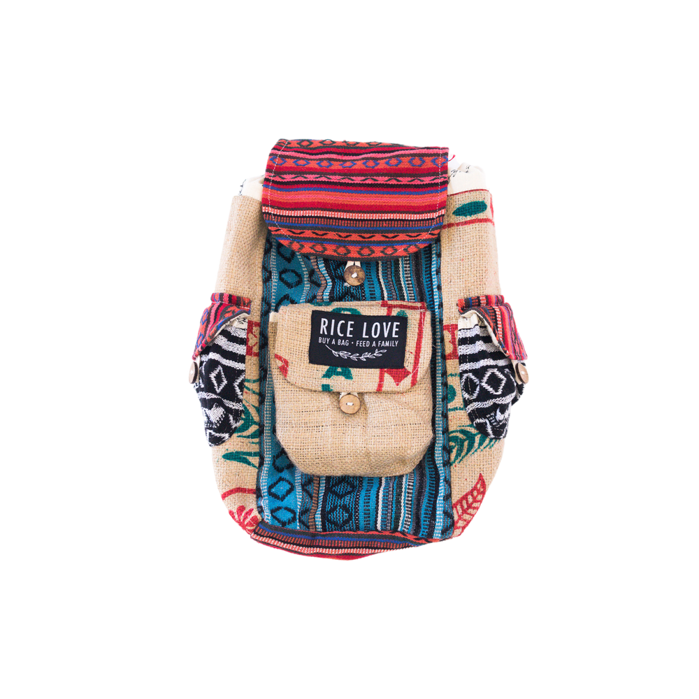 
                  
                    Mini Recycled Travel Backpack by Rice Love
                  
                