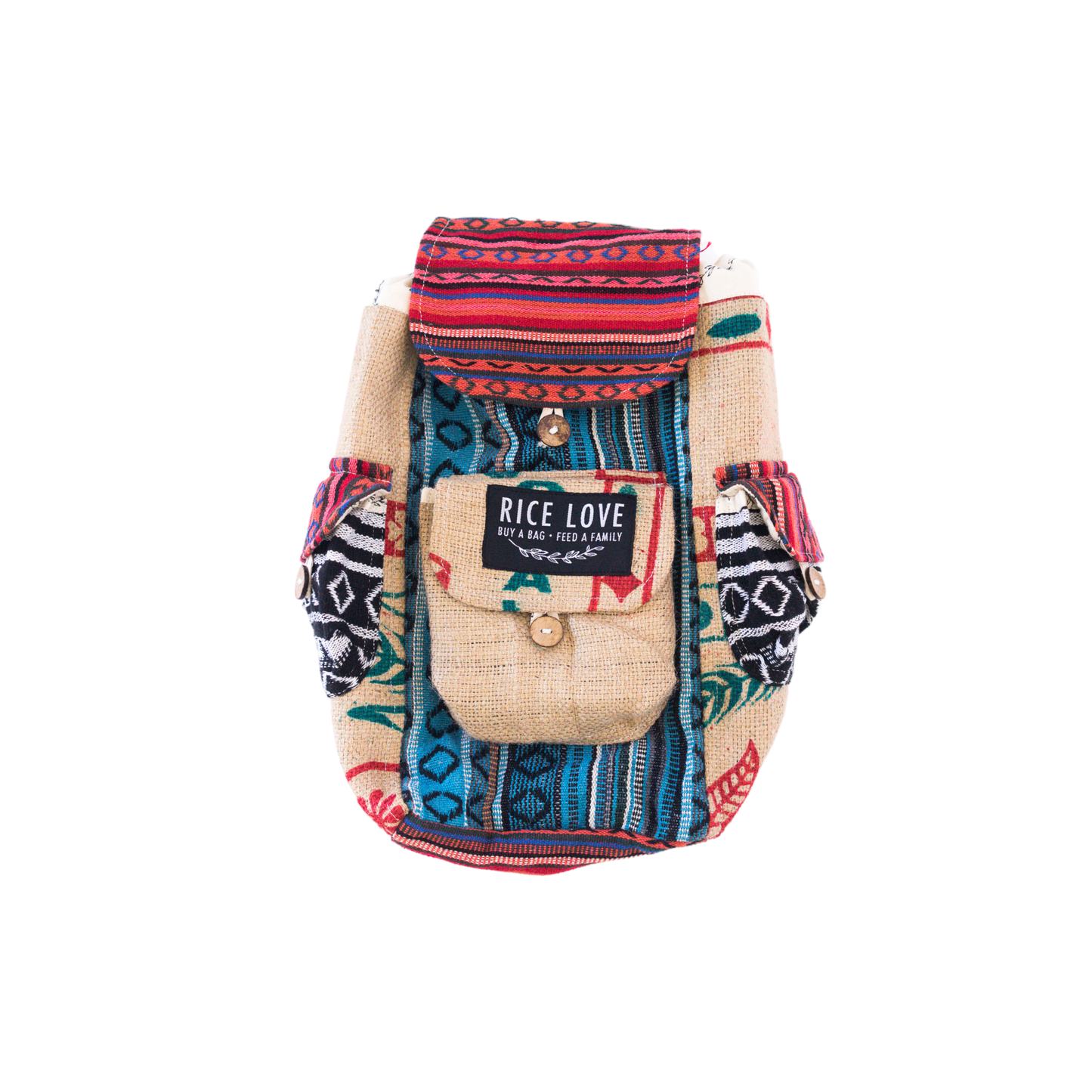 
                  
                    Mini Recycled Travel Backpack by Rice Love
                  
                