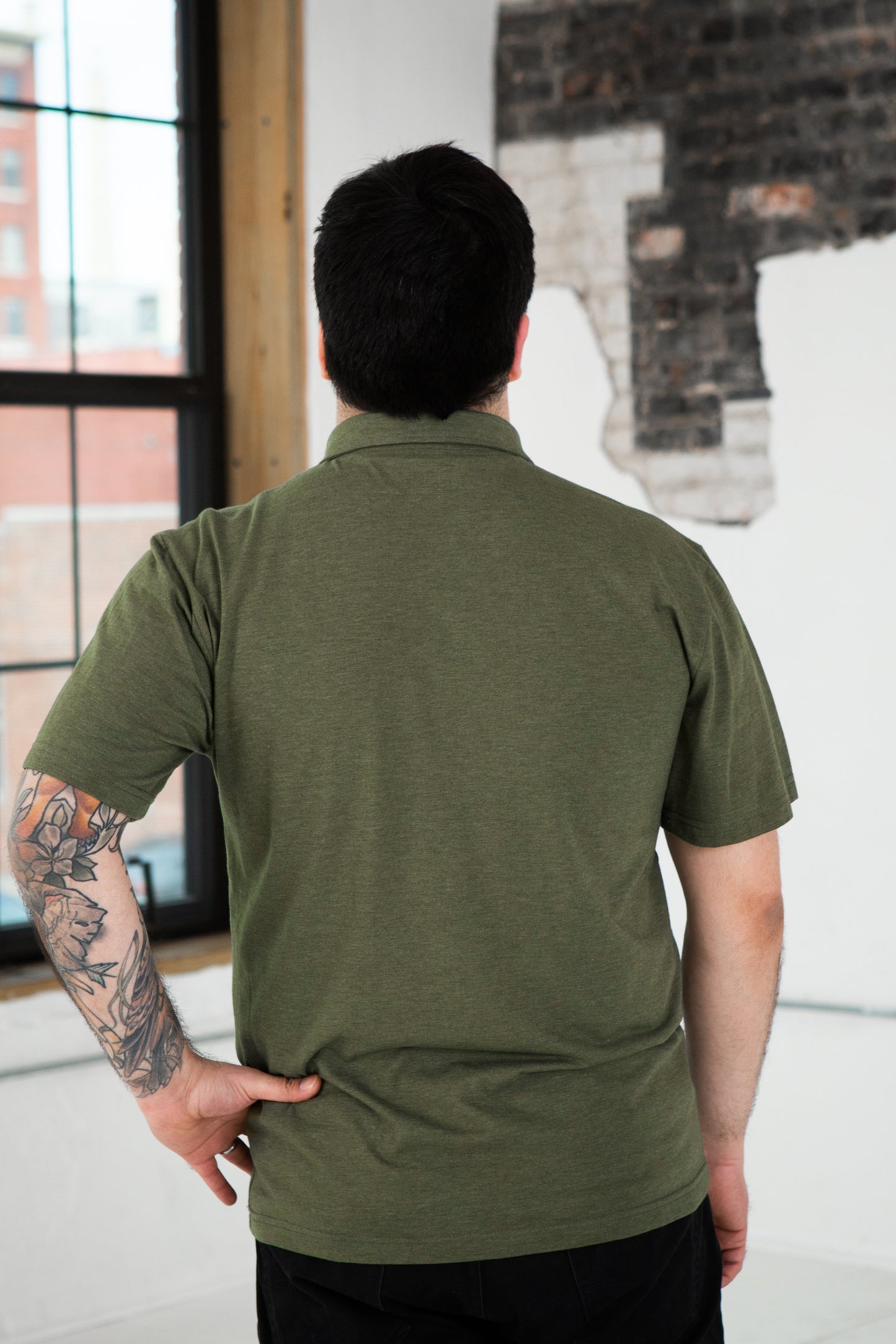 
                  
                    Unisex Eco-Triblend Polo
                  
                
