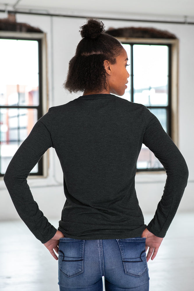 
                  
                    Ladies Eco-Triblend Long Sleeve Tee
                  
                