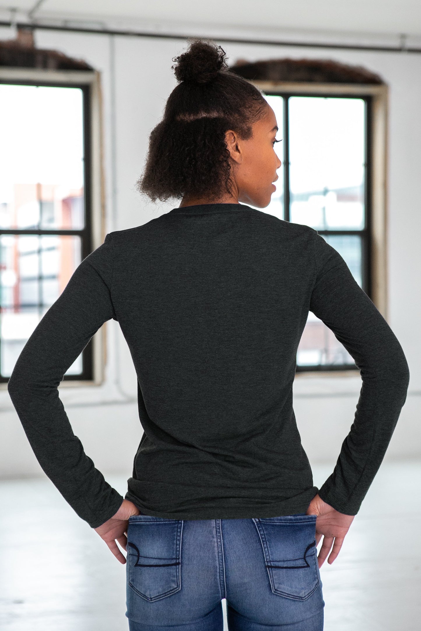 
                  
                    Ladies Eco-Triblend Long Sleeve Tee
                  
                