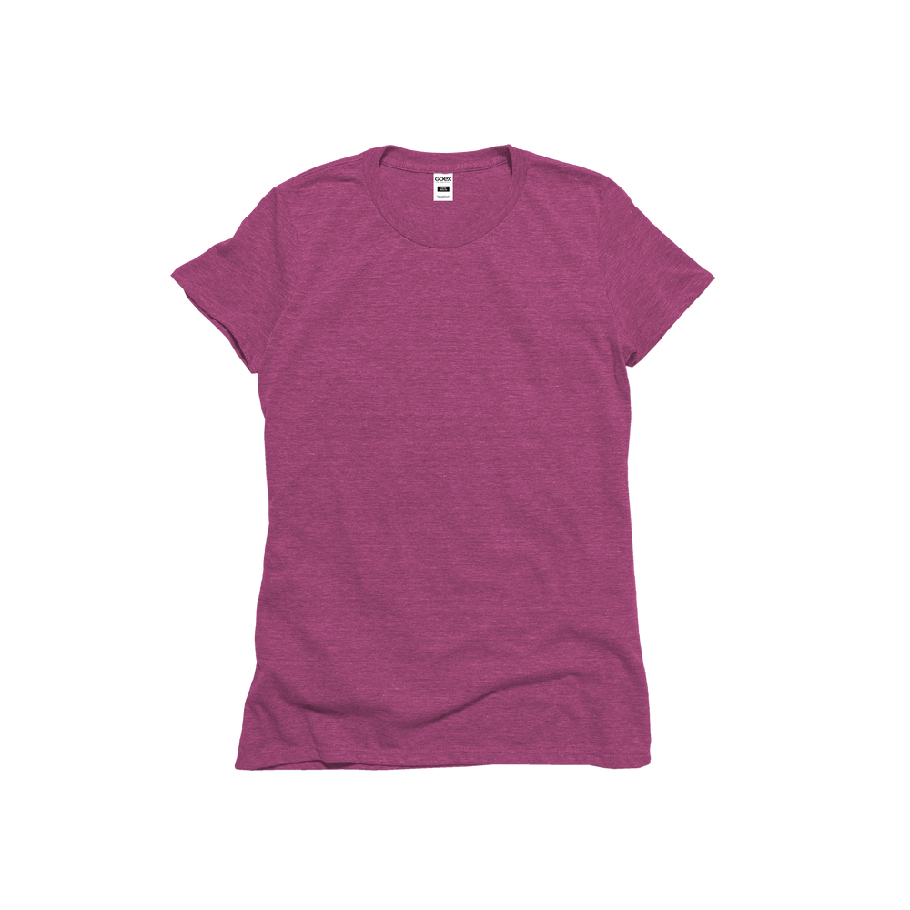
                  
                    Ladies Eco-Triblend Short Sleeve Tee (Fashion Colors)
                  
                