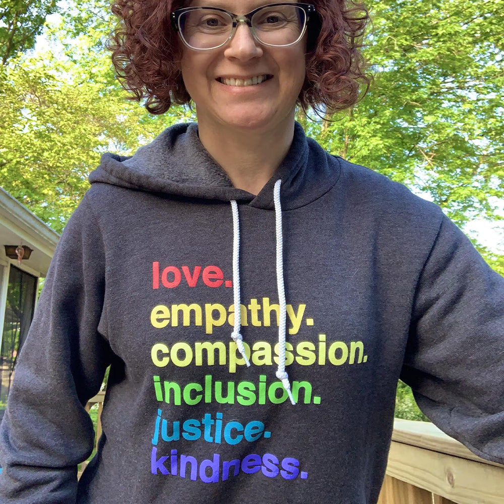 
                  
                    'Kindness Is' Pride Pullover Fleece by Kind Cotton
                  
                