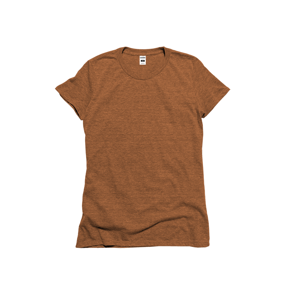 
                  
                    Ladies Eco-Triblend Short Sleeve Tee (Fashion Colors)
                  
                