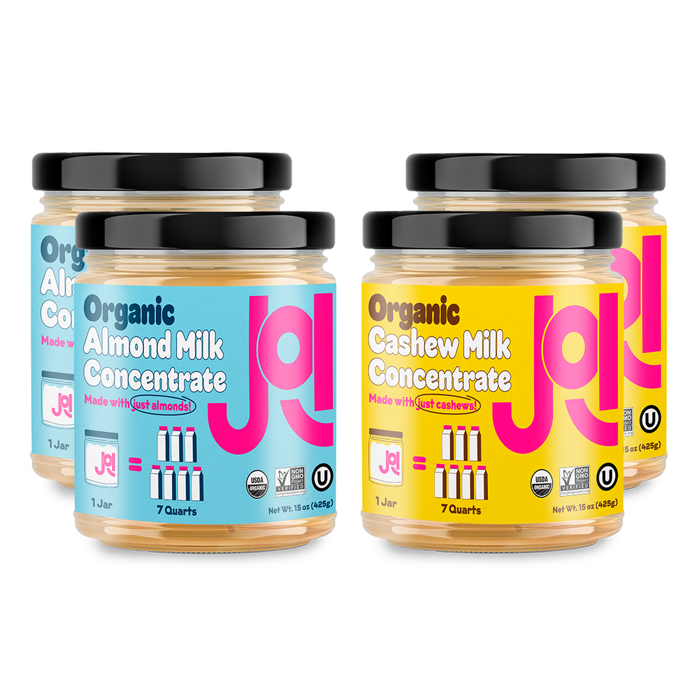 Organic Almond & Organic Cashew 4-Pack by JOI