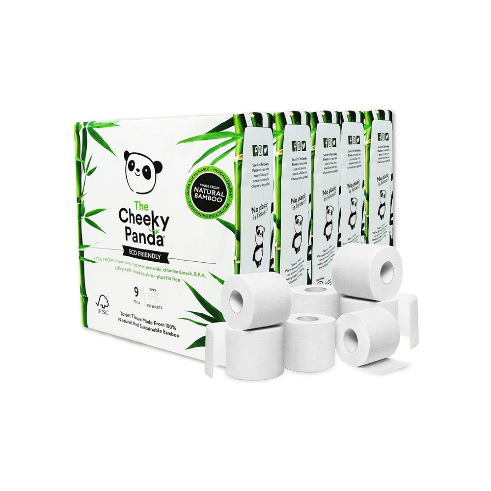 
                  
                    Bamboo Toilet Paper | 45 Rolls | Plastic-Free
                  
                