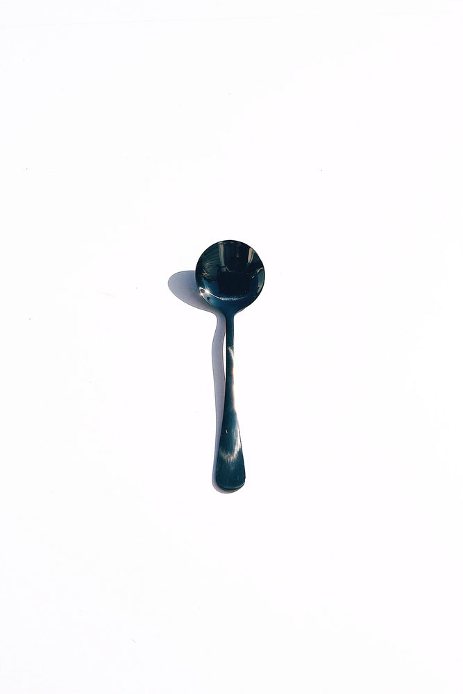 
                  
                    The Big Dipper: Goth Black | Umeshiso Cupping Spoon by Bean & Bean Coffee Roasters
                  
                