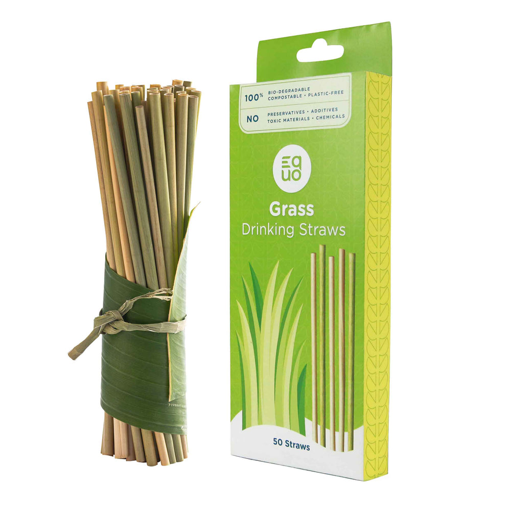 EQUO Grass Drinking Straws