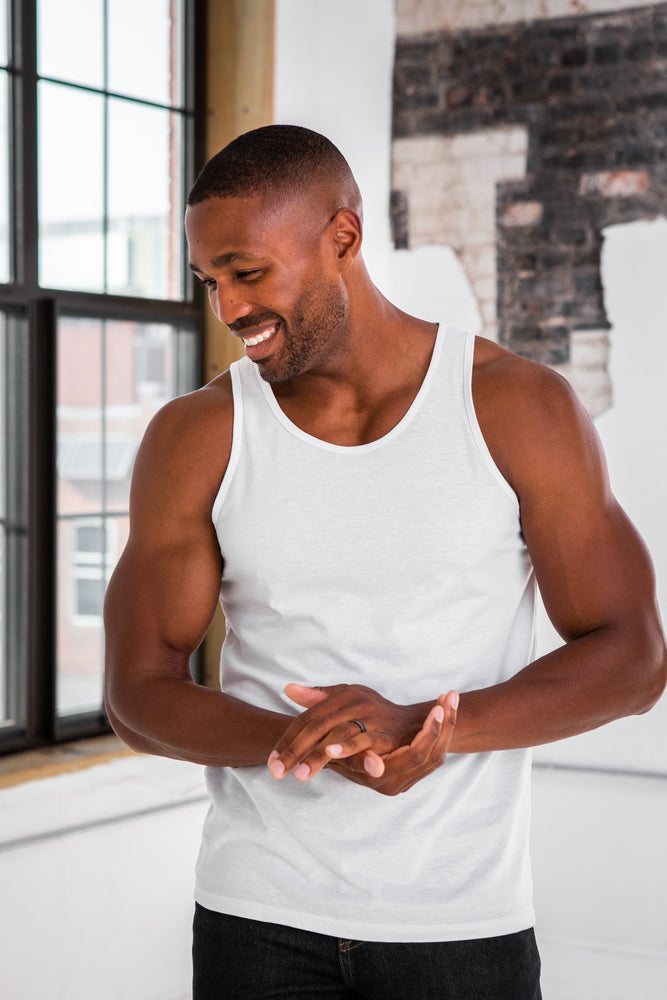 
                  
                    Unisex Eco-Triblend Tank
                  
                