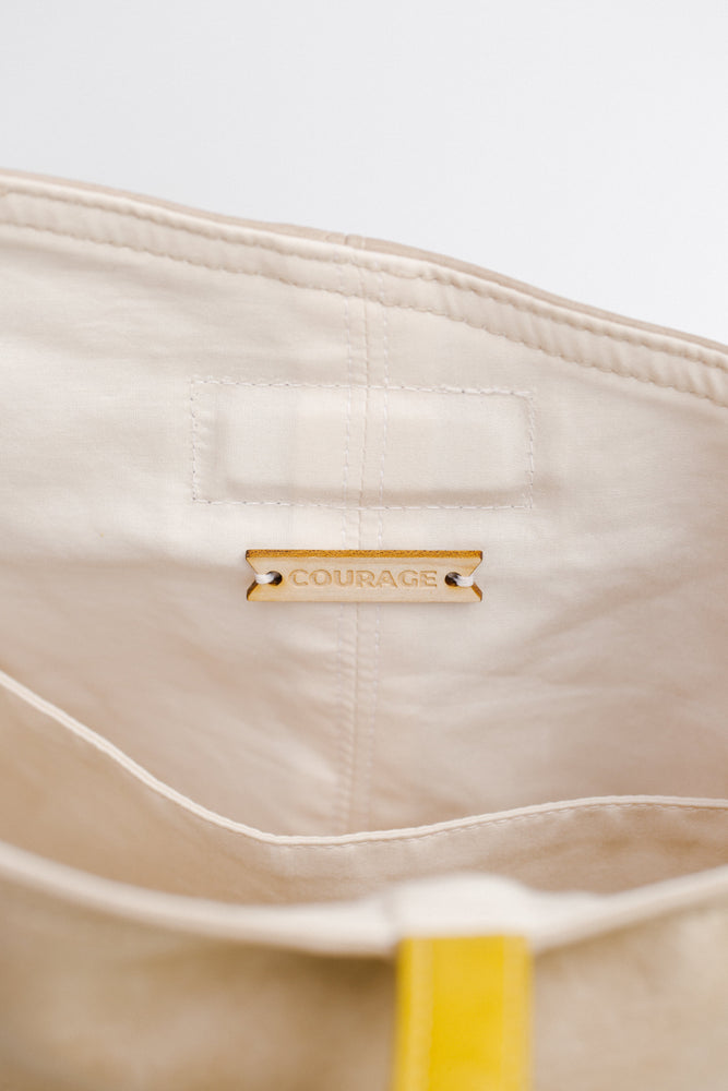 
                  
                    OVERCOMER tote bag | ECRU by Carry Courage
                  
                