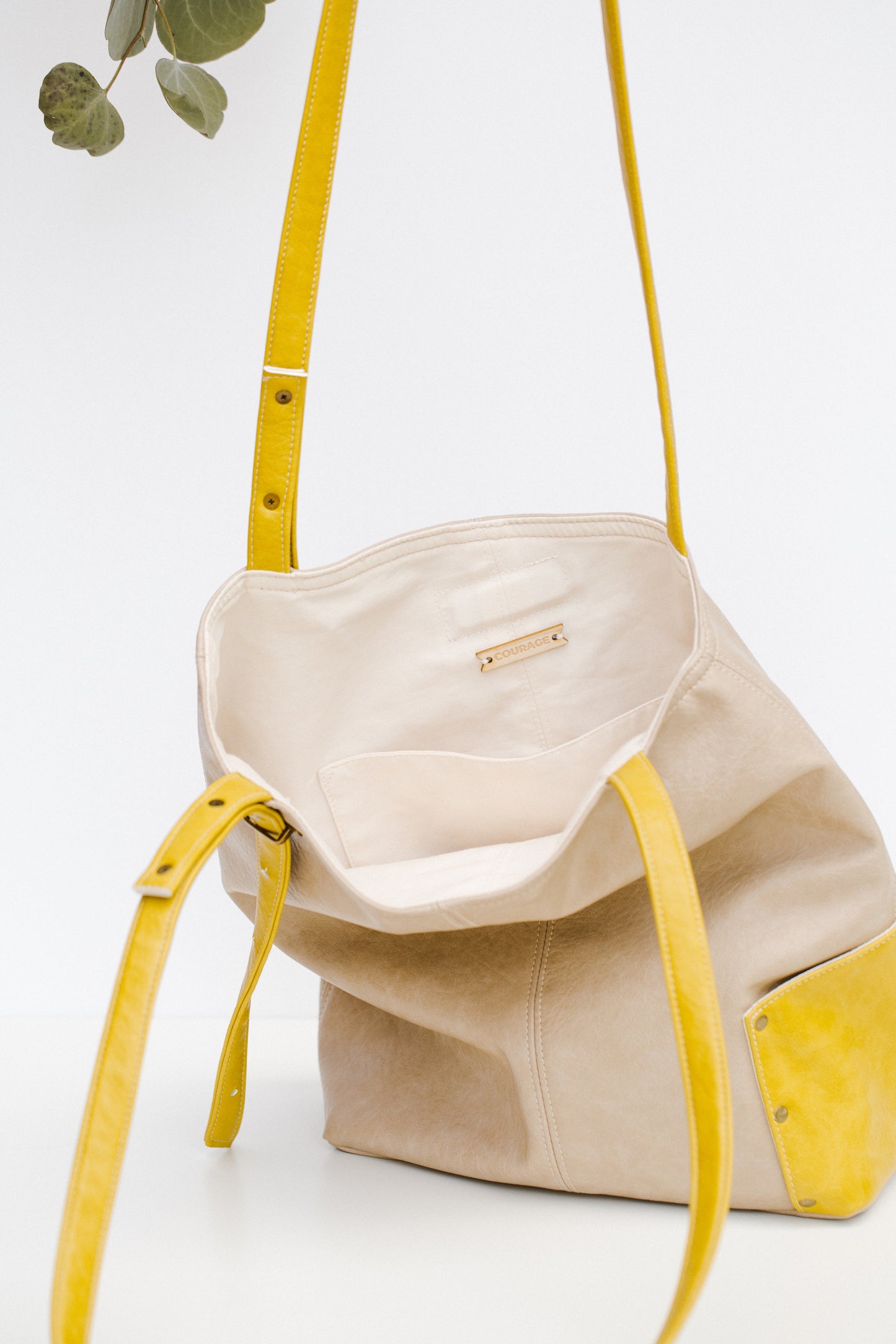 
                  
                    OVERCOMER tote bag | ECRU by Carry Courage
                  
                
