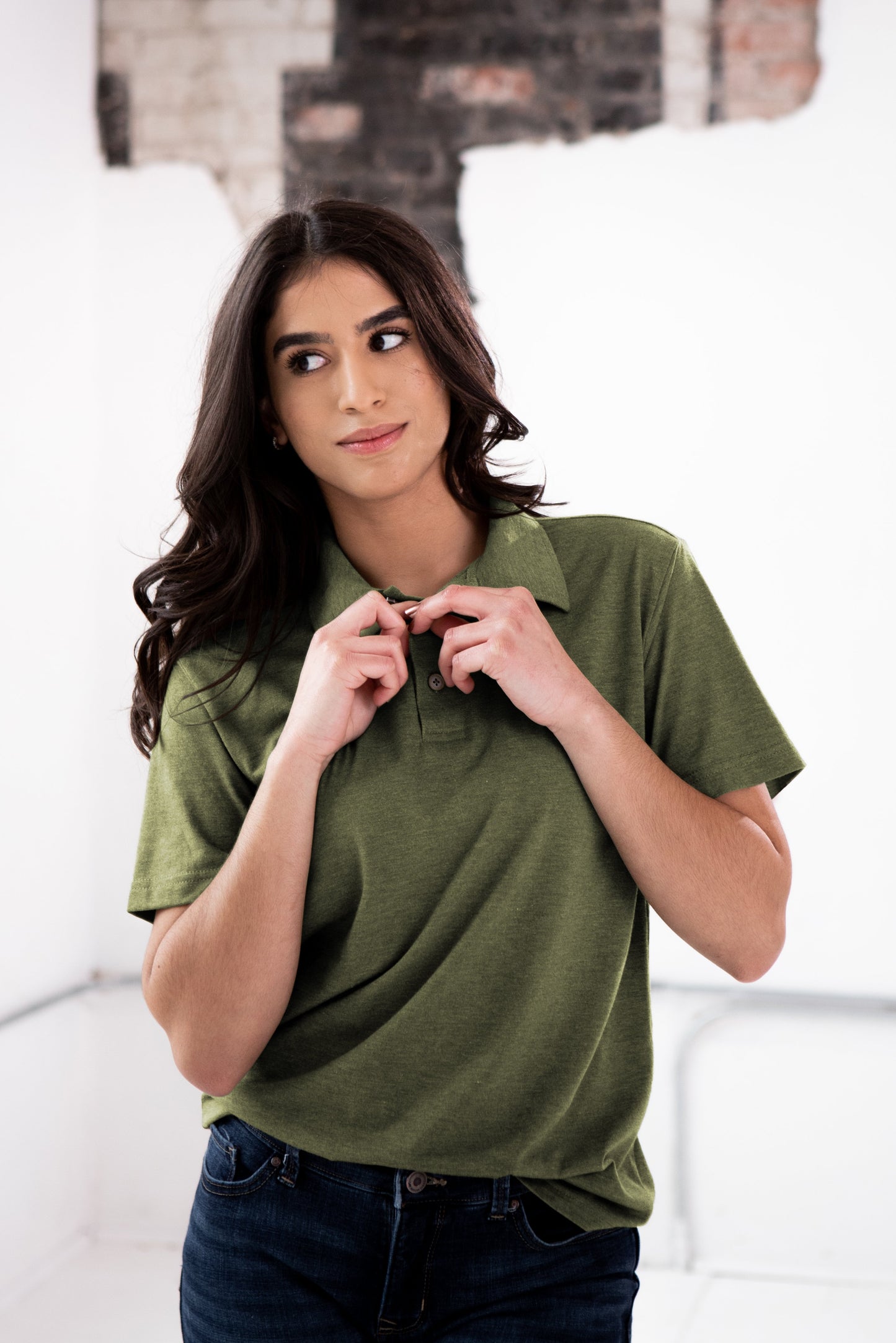 
                  
                    Unisex Eco-Triblend Polo
                  
                