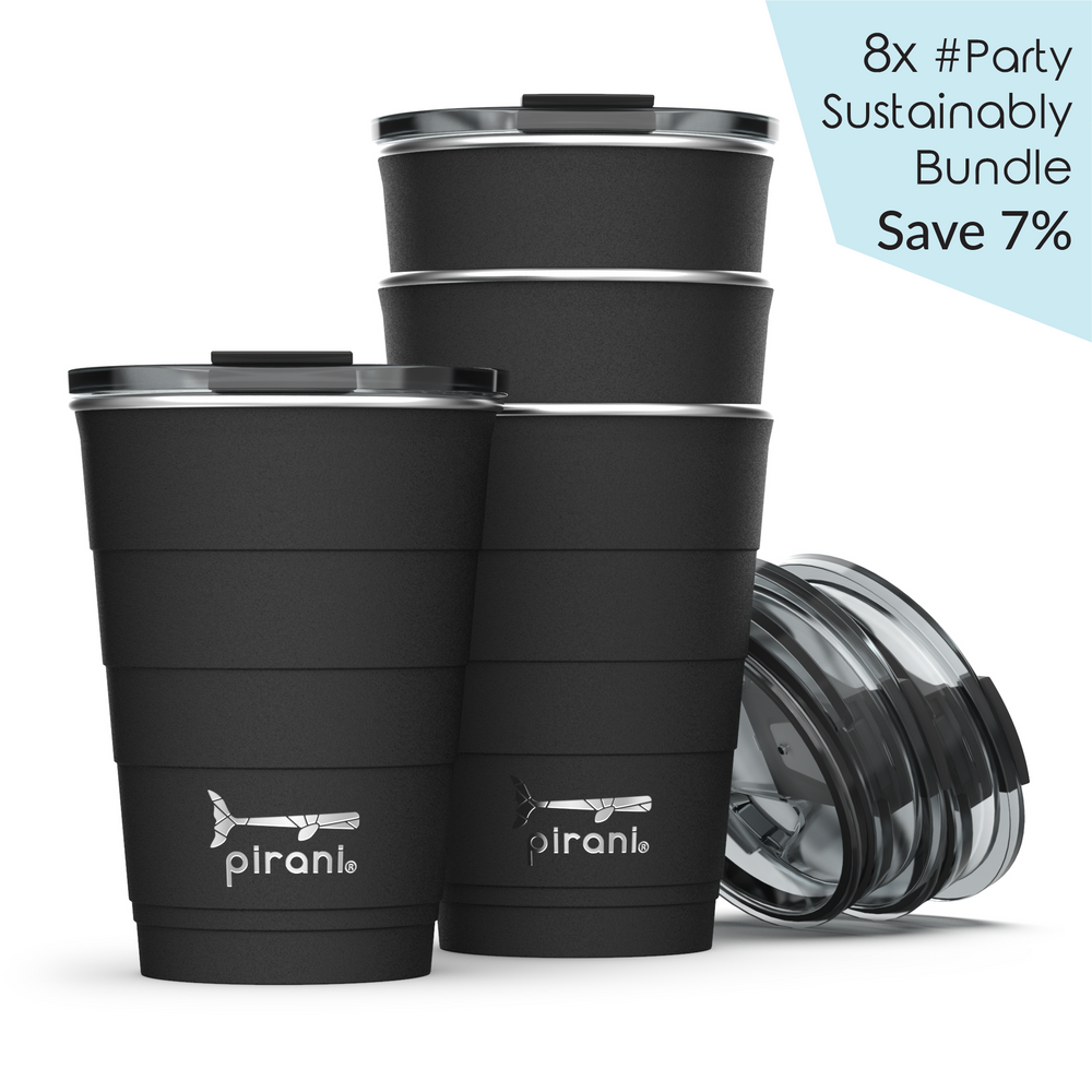 16oz Insulated Stackable Tumbler - 8 Pack - The Big Family Set by Pirani Life