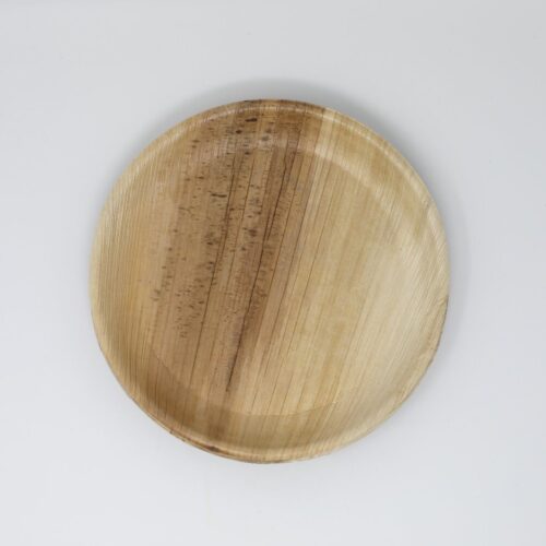 10-inch Round Palm Leaf Plate, 200 Count by TheLotusGroup - Good For The Earth, Good For Us
