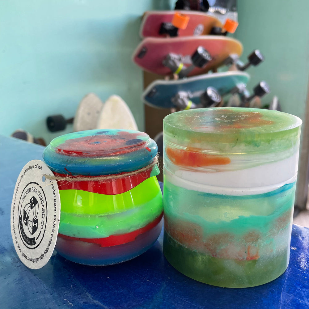
                  
                    Recycled Surfboard Resin Jar - Large - Assorted Colors by Shred MFG
                  
                