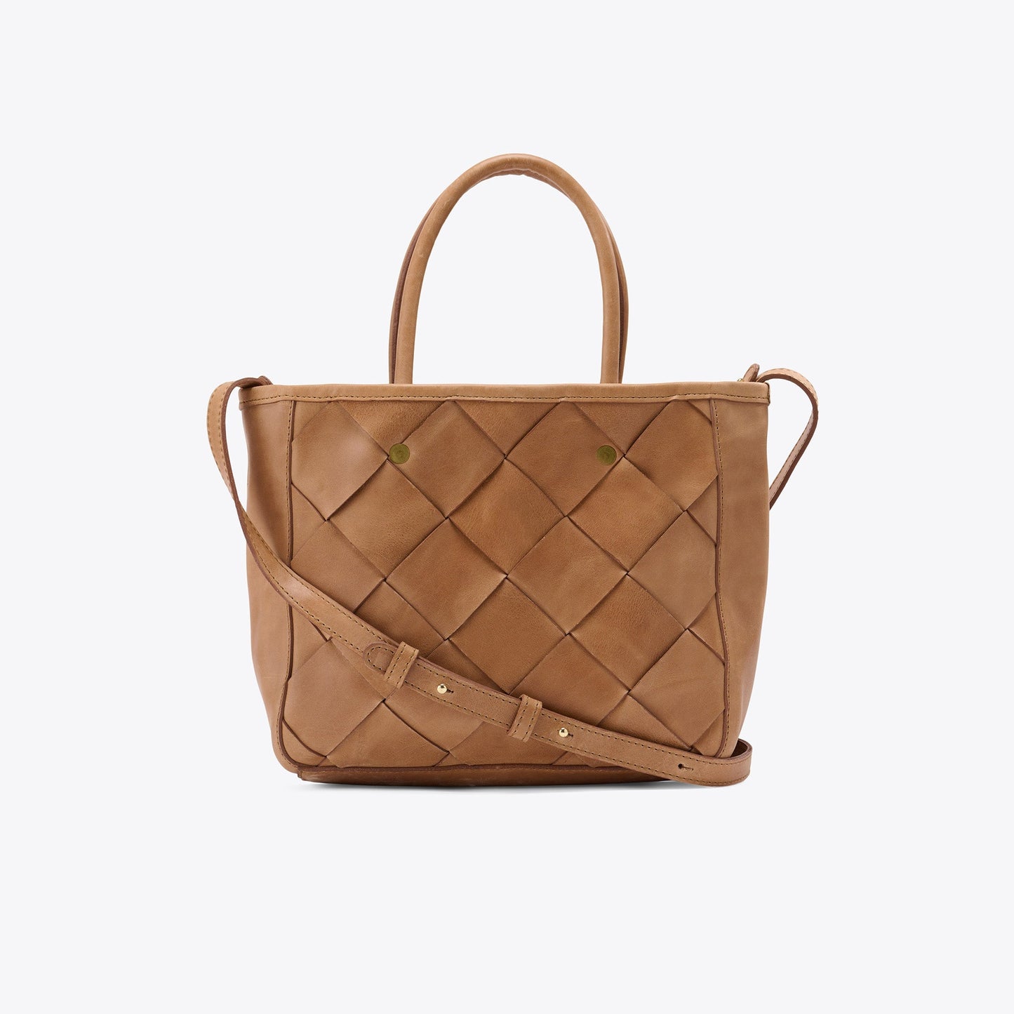 
                  
                    Carry-All Handwoven Satchel Almond
                  
                