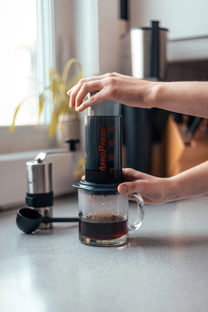 
                  
                    AeroPress Coffee Maker by Bean & Bean Coffee Roasters
                  
                