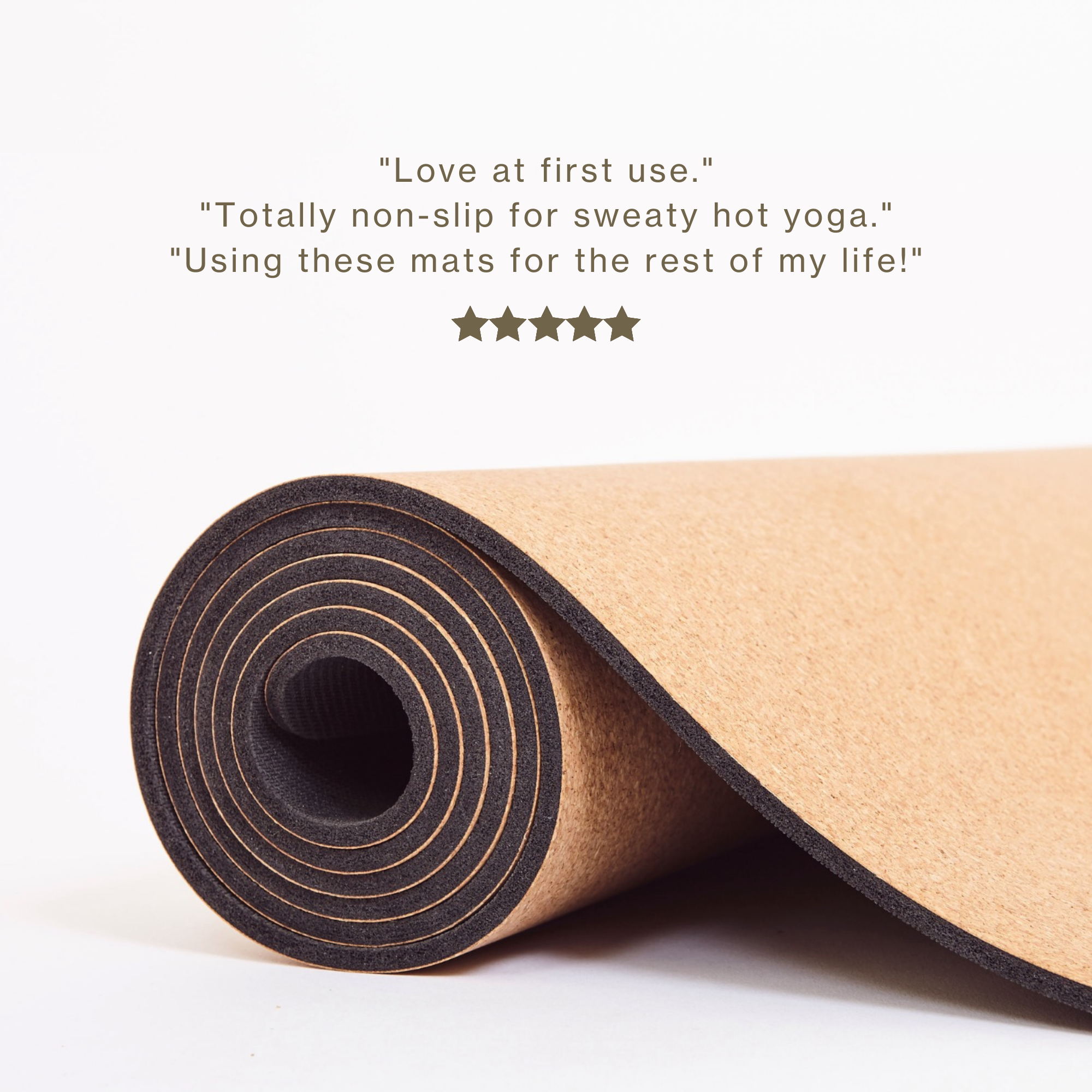 Ananday Cork Yoga Mat by Ananday