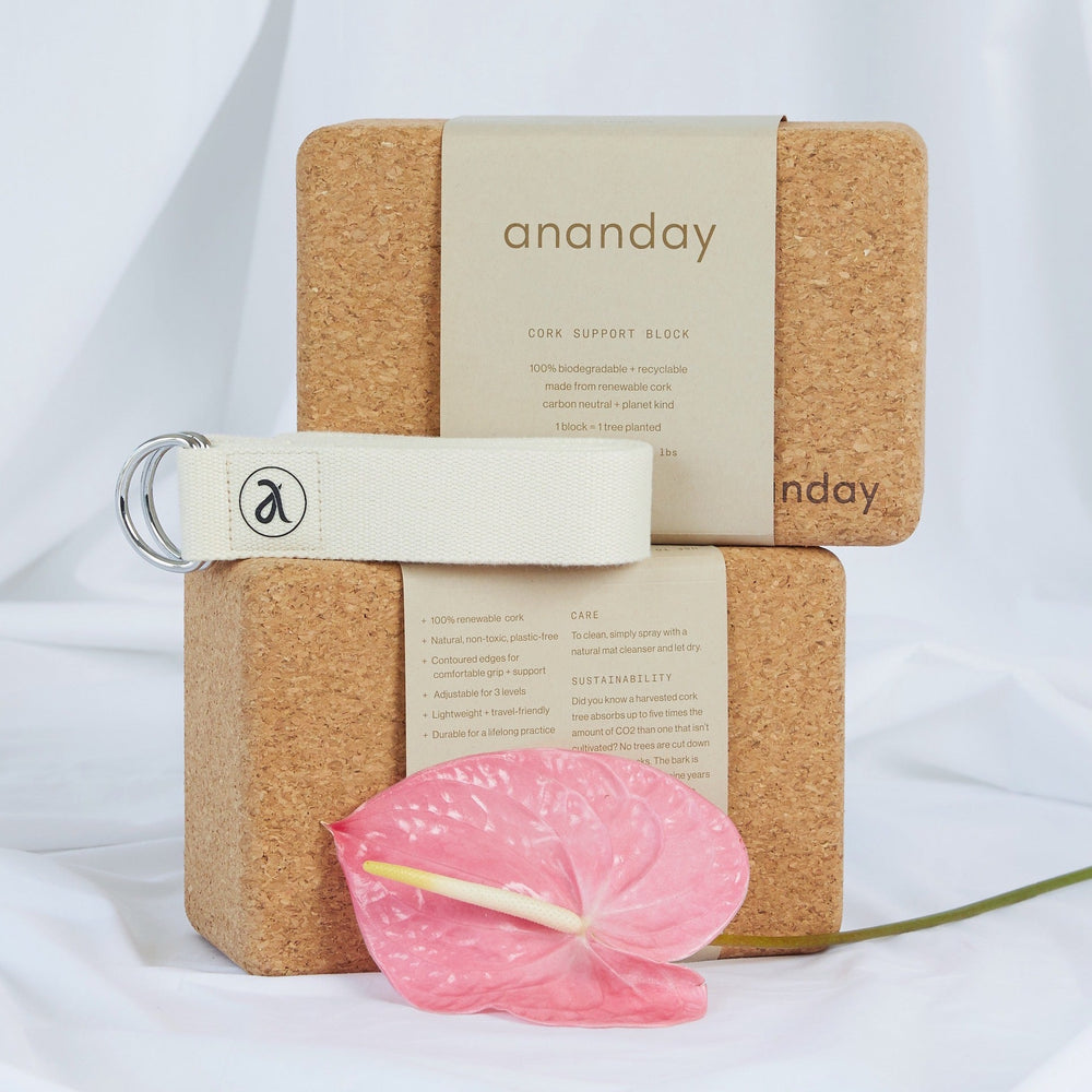 
                  
                    Yoga Block & Strap Set by Ananday
                  
                