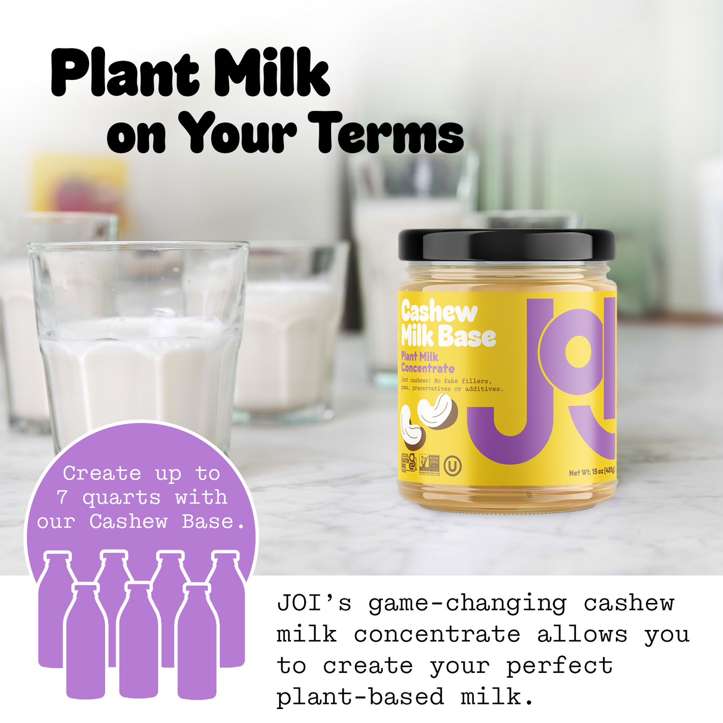 
                  
                    Cashew Milk Base 4-Pack by JOI
                  
                