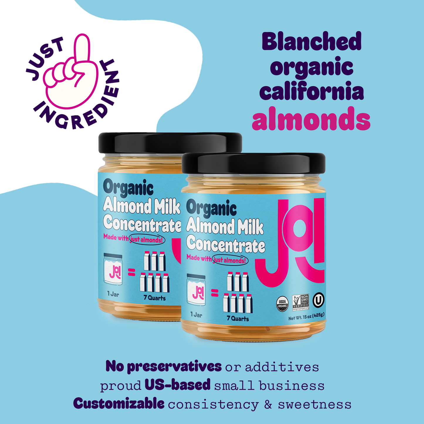 
                  
                    Organic Almond Base 4-Pack by JOI
                  
                