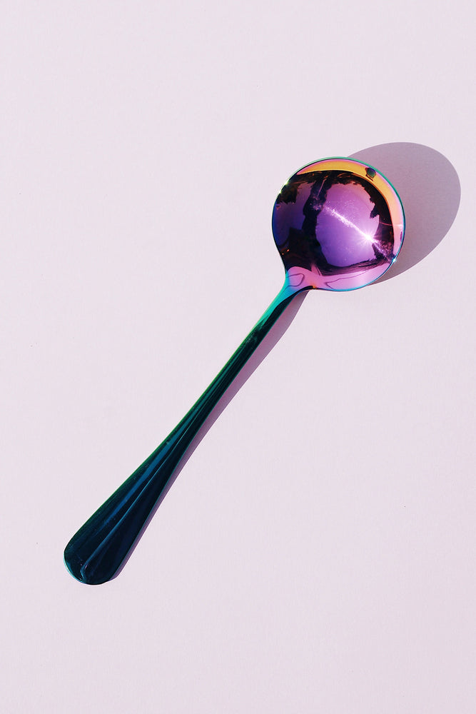 
                  
                    The Little Dipper: Rainbow | Umeshiso Cupping Spoon by Bean & Bean Coffee Roasters
                  
                