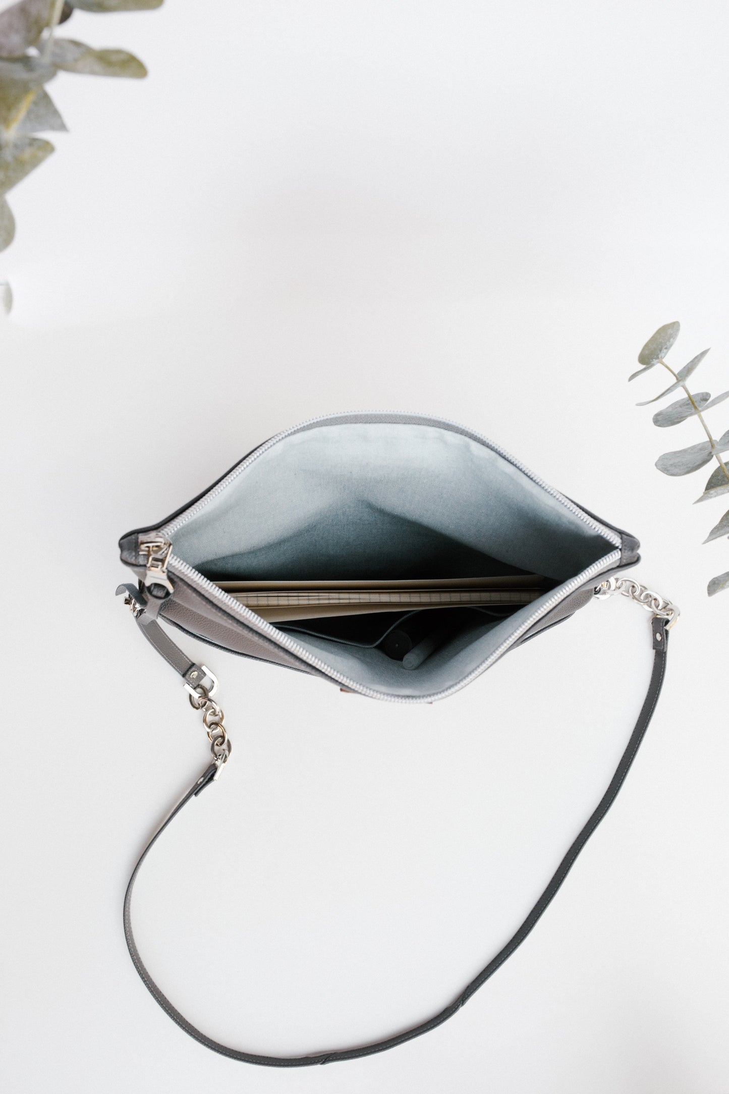 
                  
                    DREAMER foldover bag | CHARCOAL by Carry Courage
                  
                