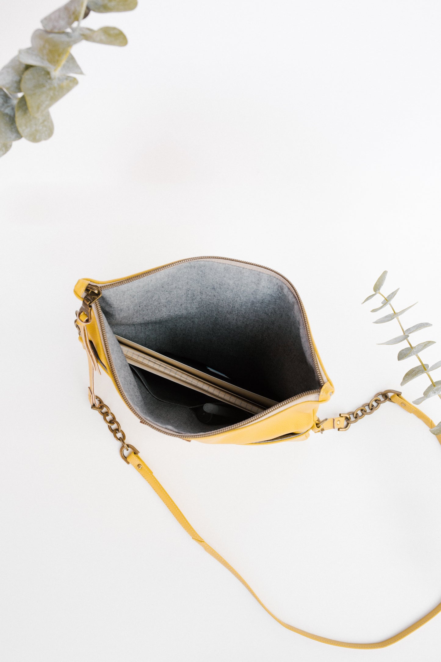 
                  
                    DREAMER foldover bag | MUSTARD by Carry Courage
                  
                