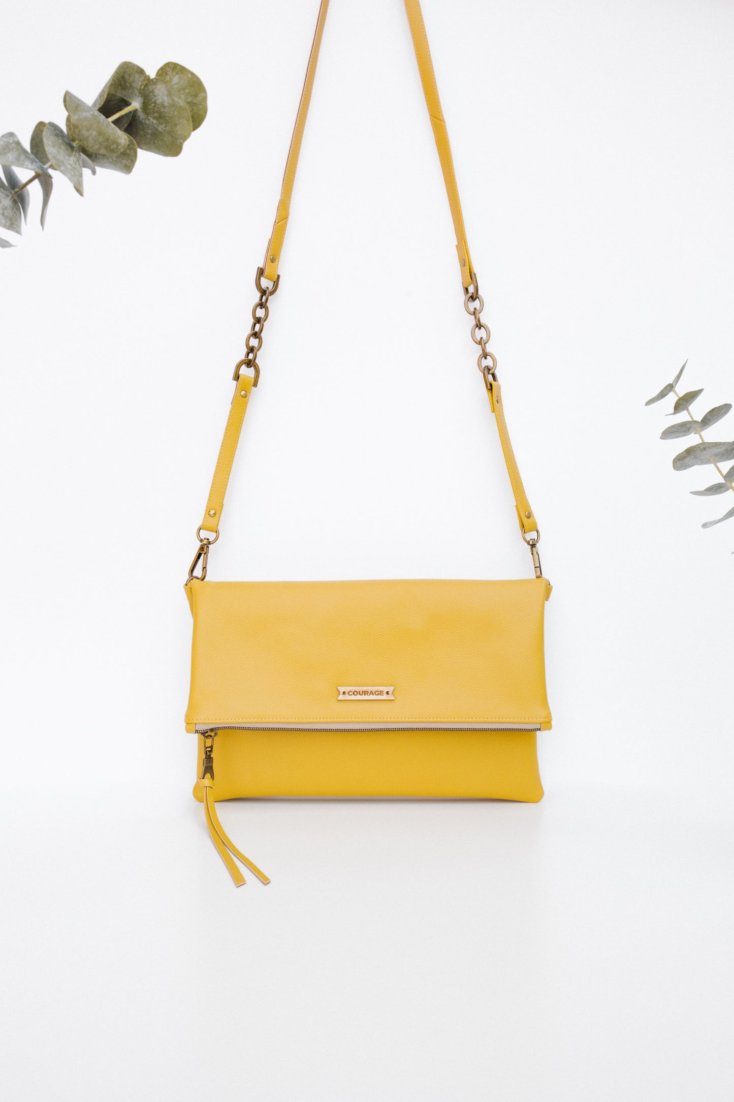 
                  
                    DREAMER foldover bag | MUSTARD by Carry Courage
                  
                