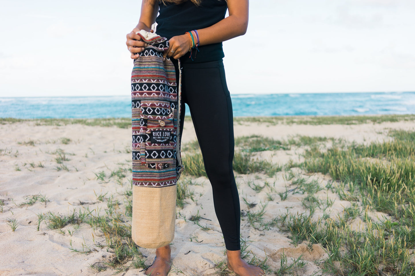 
                  
                    Yoga Mat Bag - Mumbai by Rice Love
                  
                
