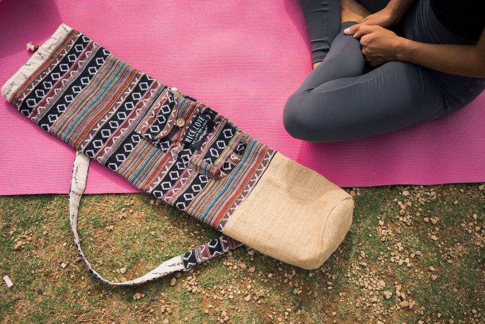 
                  
                    Yoga Mat Bag - Mumbai by Rice Love
                  
                