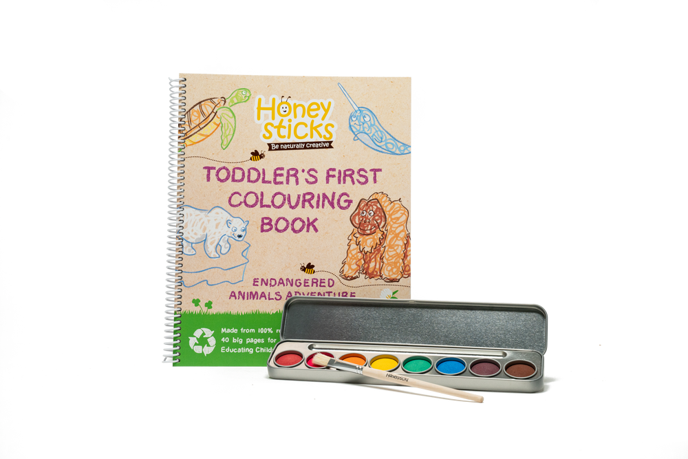 Watercolour & Book Set by Honeysticks USA