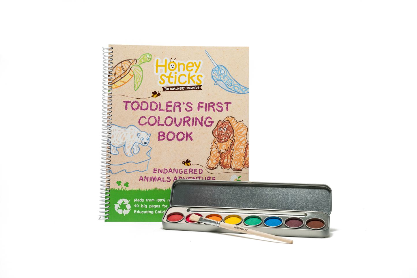 
                  
                    Watercolour & Book Set by Honeysticks USA
                  
                