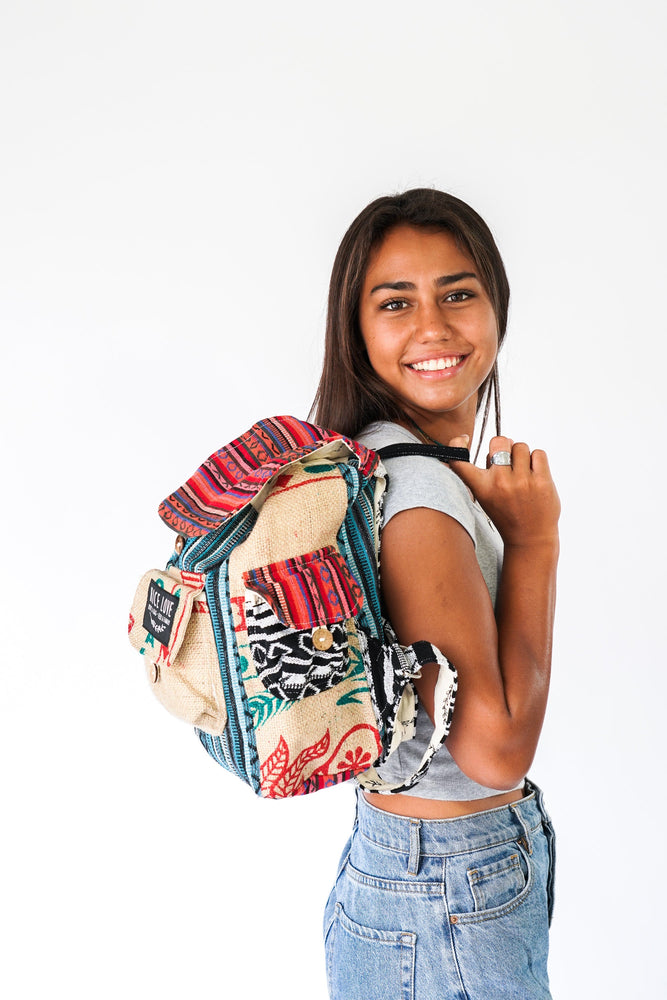 
                  
                    Mini Recycled Travel Backpack by Rice Love
                  
                