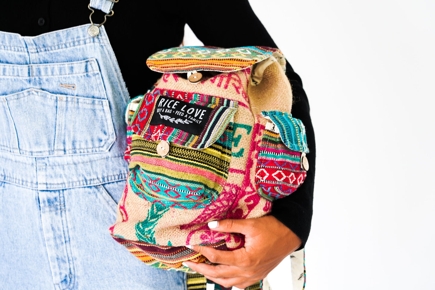 
                  
                    Mini Recycled Travel Backpack by Rice Love
                  
                