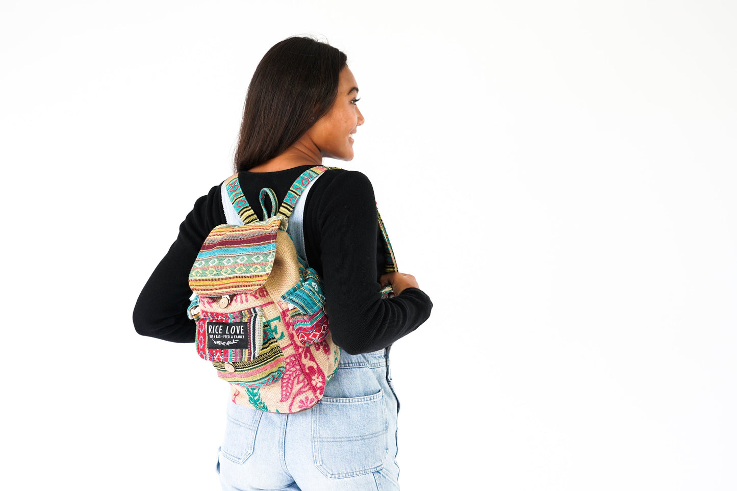 
                  
                    Mini Recycled Travel Backpack by Rice Love
                  
                