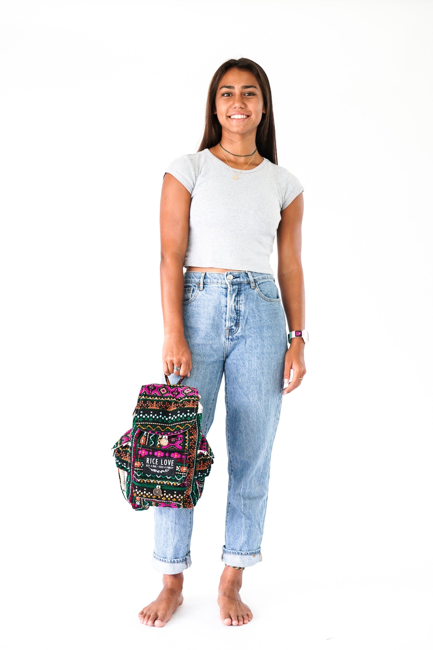 
                  
                    Mini Recycled Travel Backpack by Rice Love
                  
                