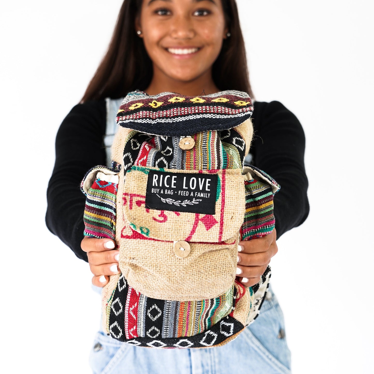 
                  
                    Mini Recycled Travel Backpack by Rice Love
                  
                